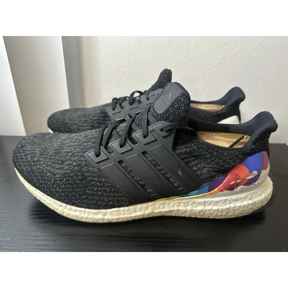 Adidas Ultra Boost 3.0 Pride Core Black CP9632 Size 13 Running shoes
